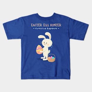 Easter egg hunter Kids T-Shirt